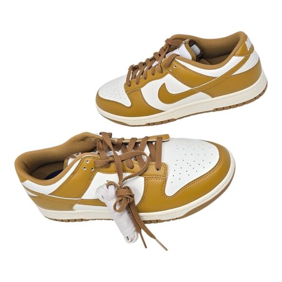 Men's Nike Dunk Low Retro Pale Ivory Wheat Pale Ivory HF5441 108 Size 12 - Picture 5 of 11